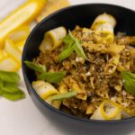 pâtes aux courgettes