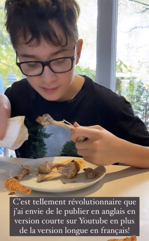 Poulet frit la petite bette