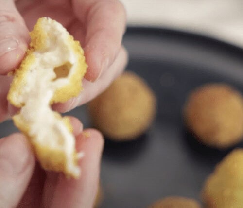 cromesqui cacio e pepe