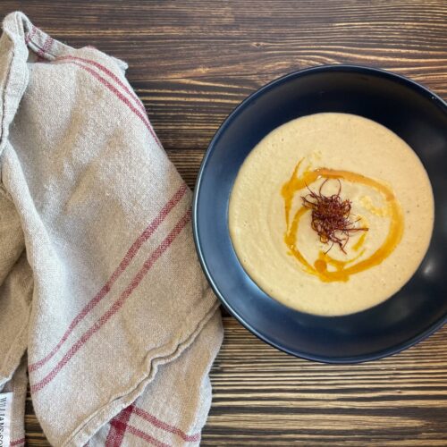 Soupe aux haricots blancs