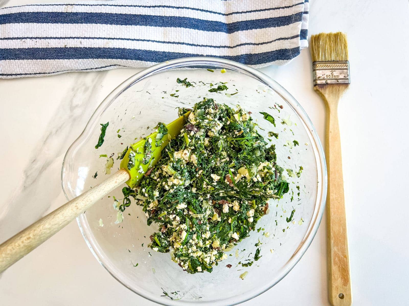 Garniture spanakopita épinard feta