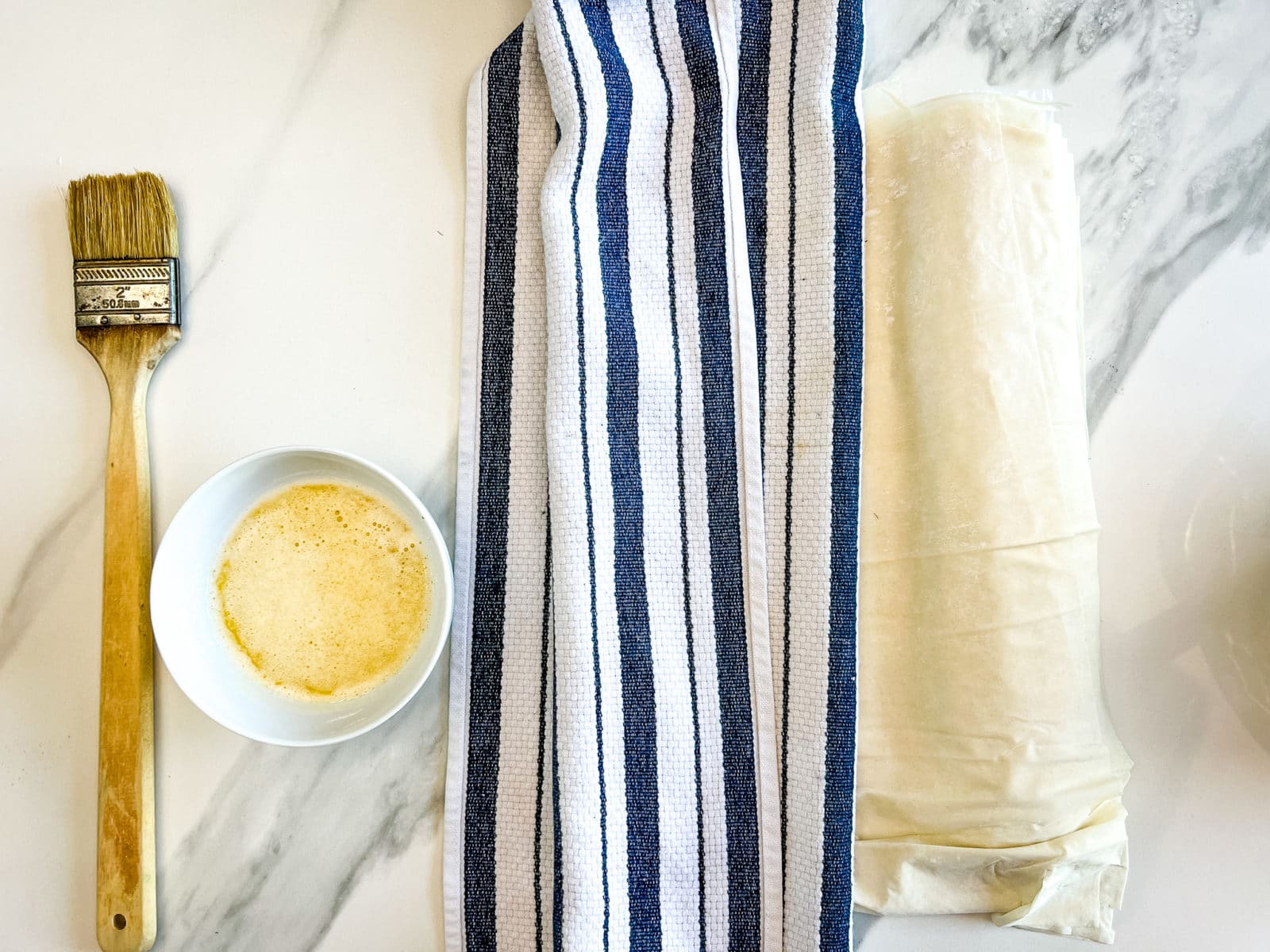 pâte phyllo comment travailler