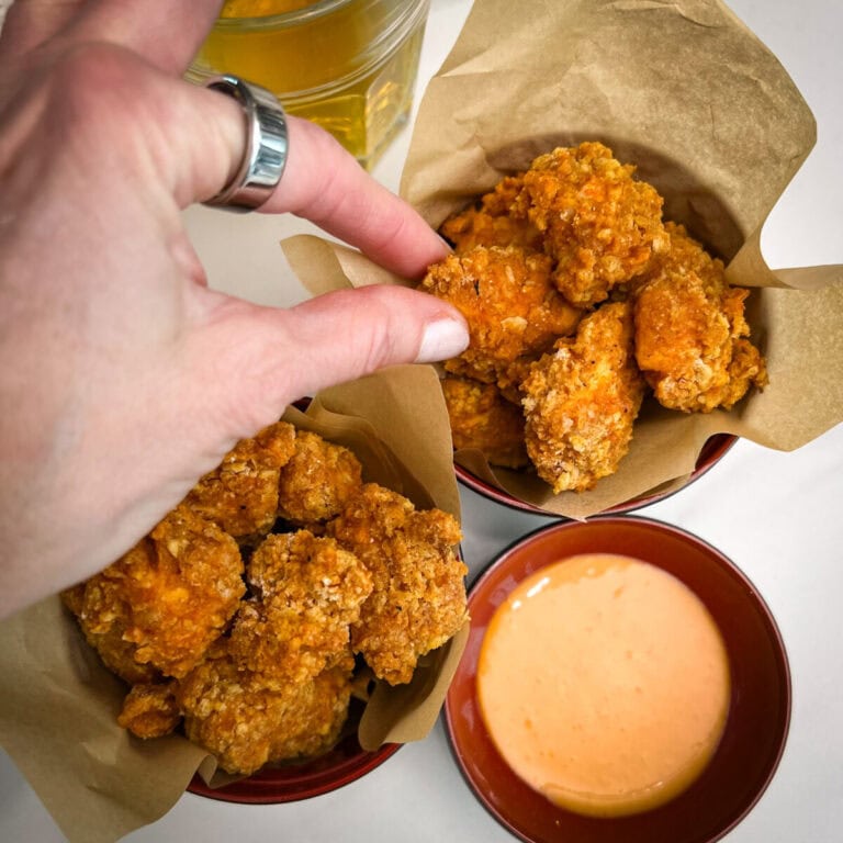 poulet popcorn air fryer