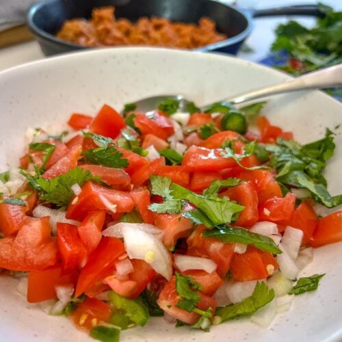 pico de gallo salsa fraîche