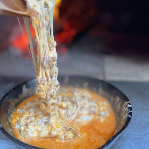 Queso fundido choriqueso