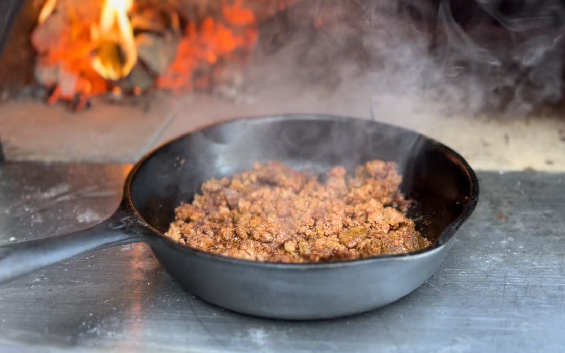 four a bois recette choriqueso