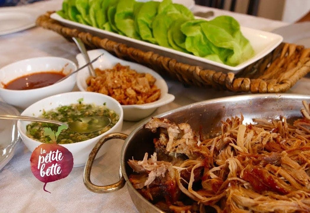 bo ssam rouleaux de laitue recette