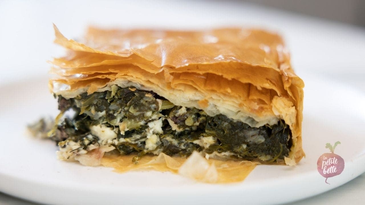 Recette spanakopita épinard feta