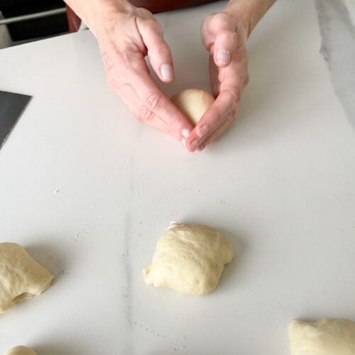 façonnage petits pains air fryer