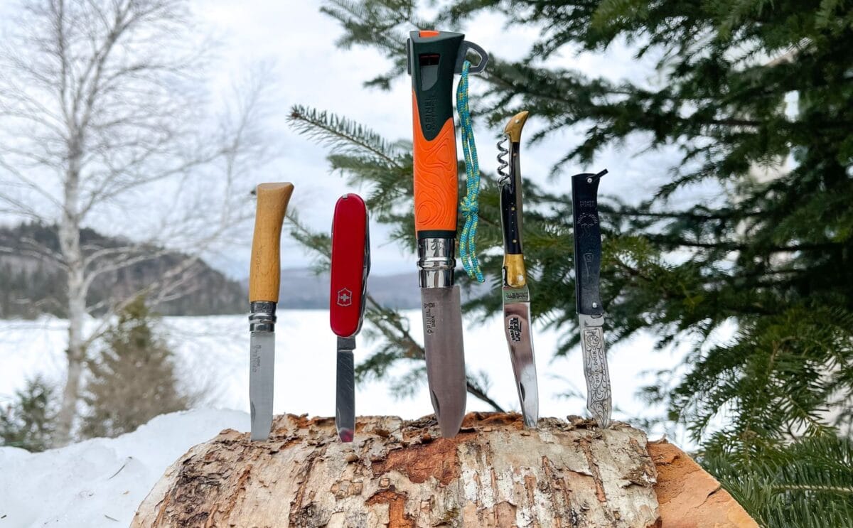 couteaux de poche à posséder