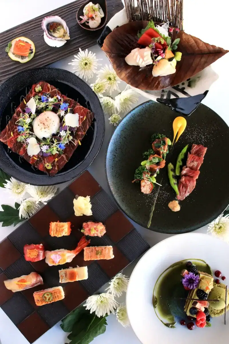 repas kaiseki traditionnel