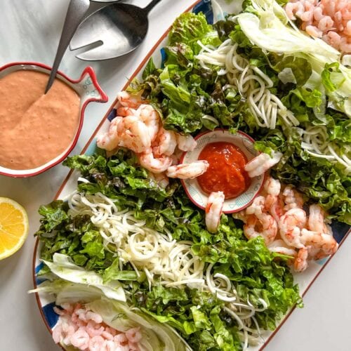 Ma salade de cocktail de crevettes
