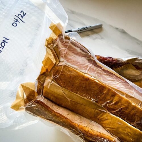 bacon maison au congélo