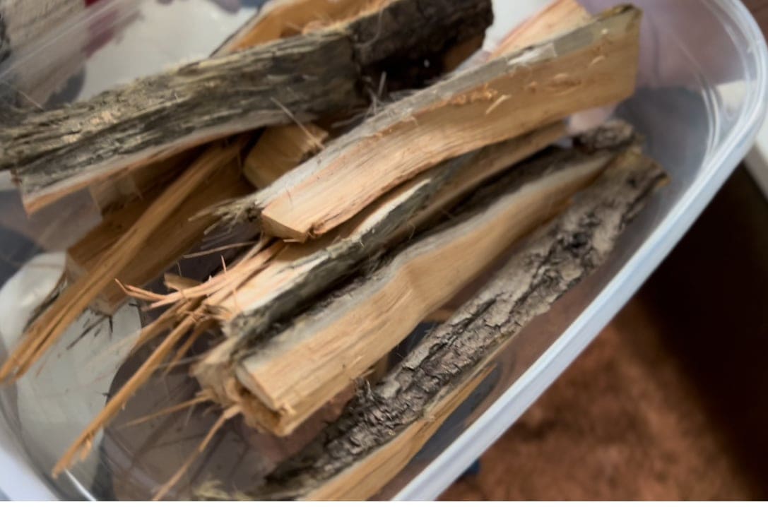 Bois de pommier pour bacon