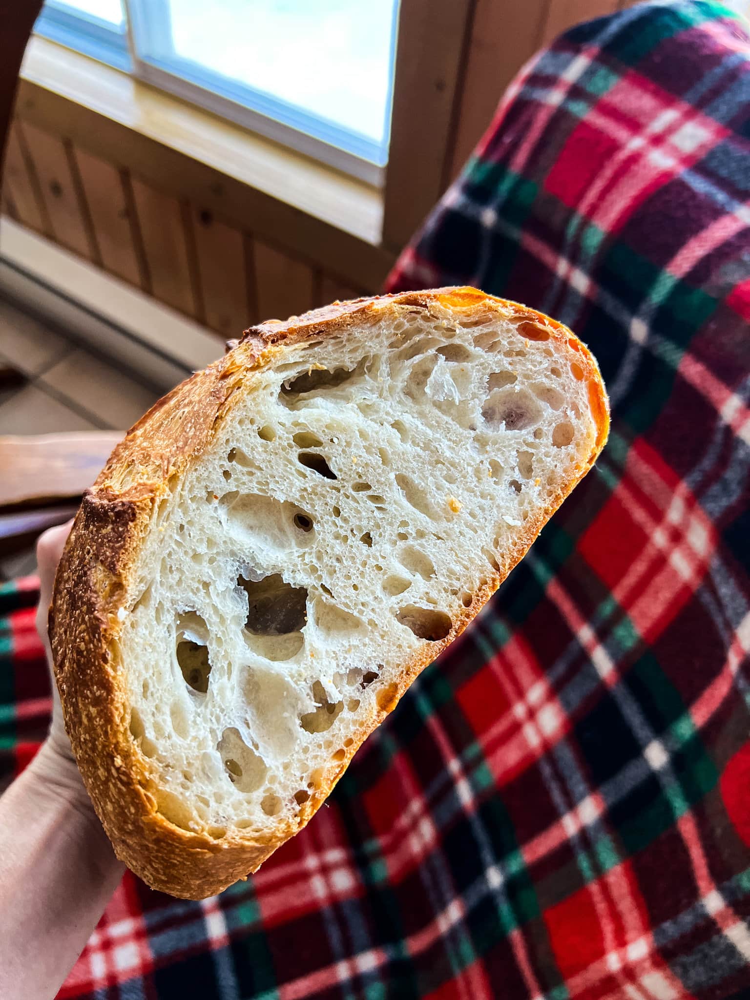 Pain au levain du chalet