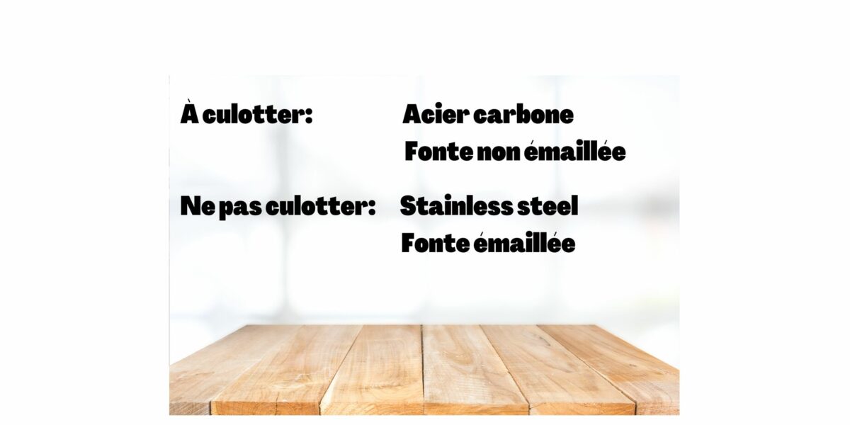 culottage de la plancha