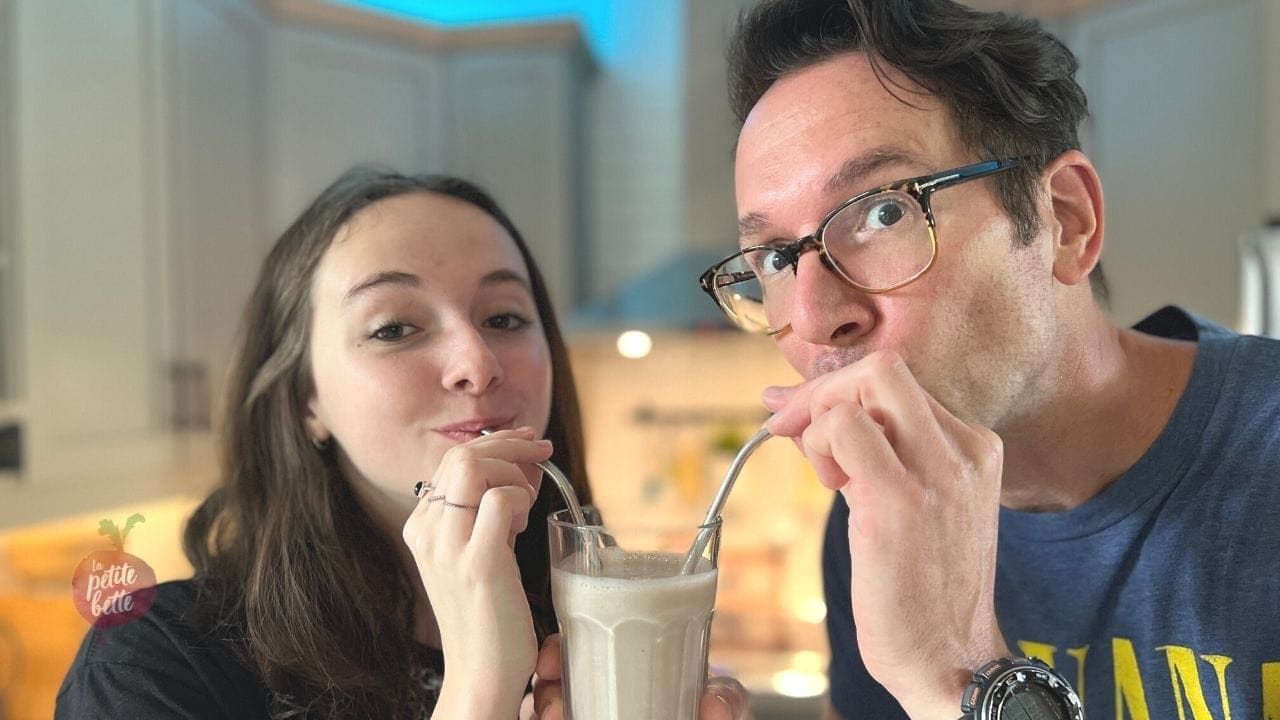 lait frappé malté à la banane