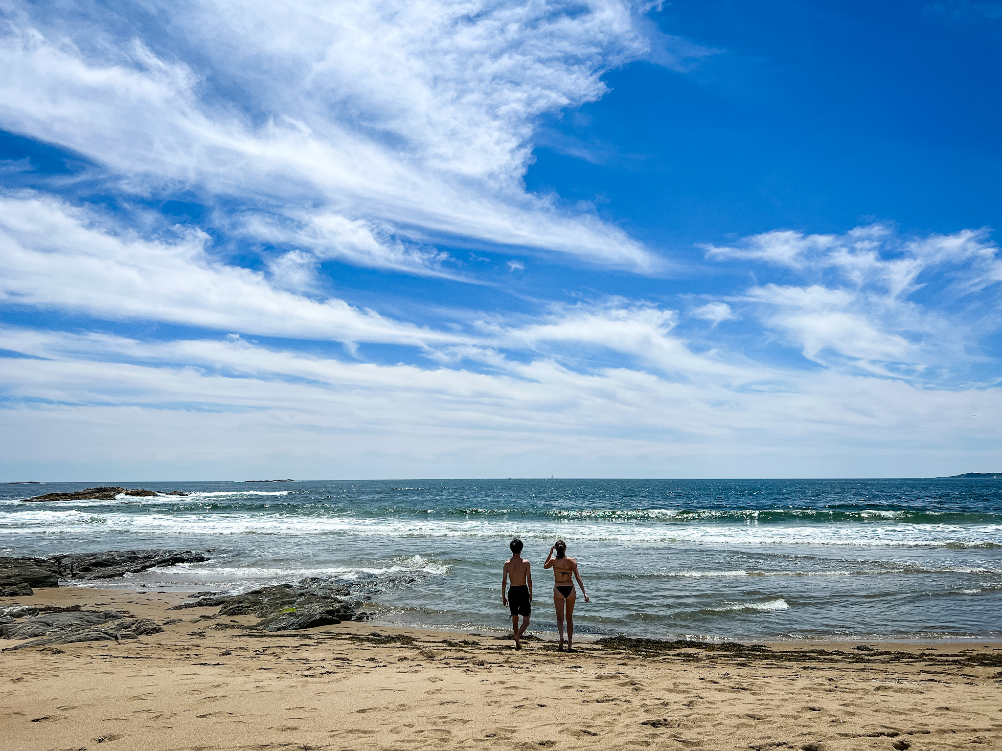Plage de Reid state park Maine