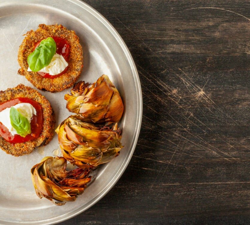 aubergine parmigiana air fryer