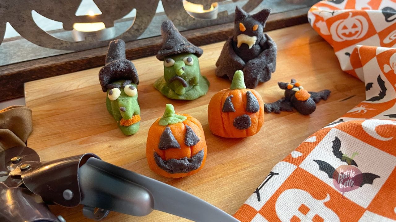 recette halloween pâte d"amande marzipan