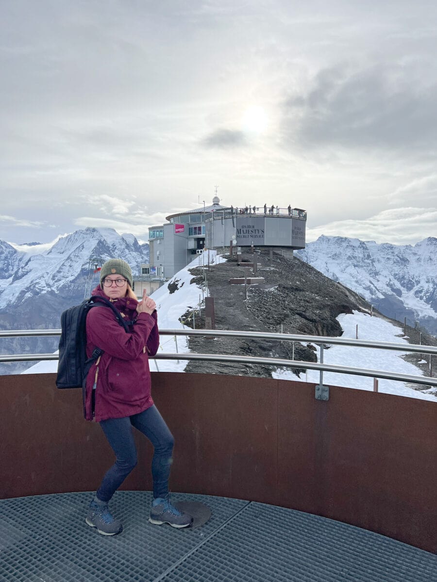 Her Majesty's secret service Shilthorn switzerland