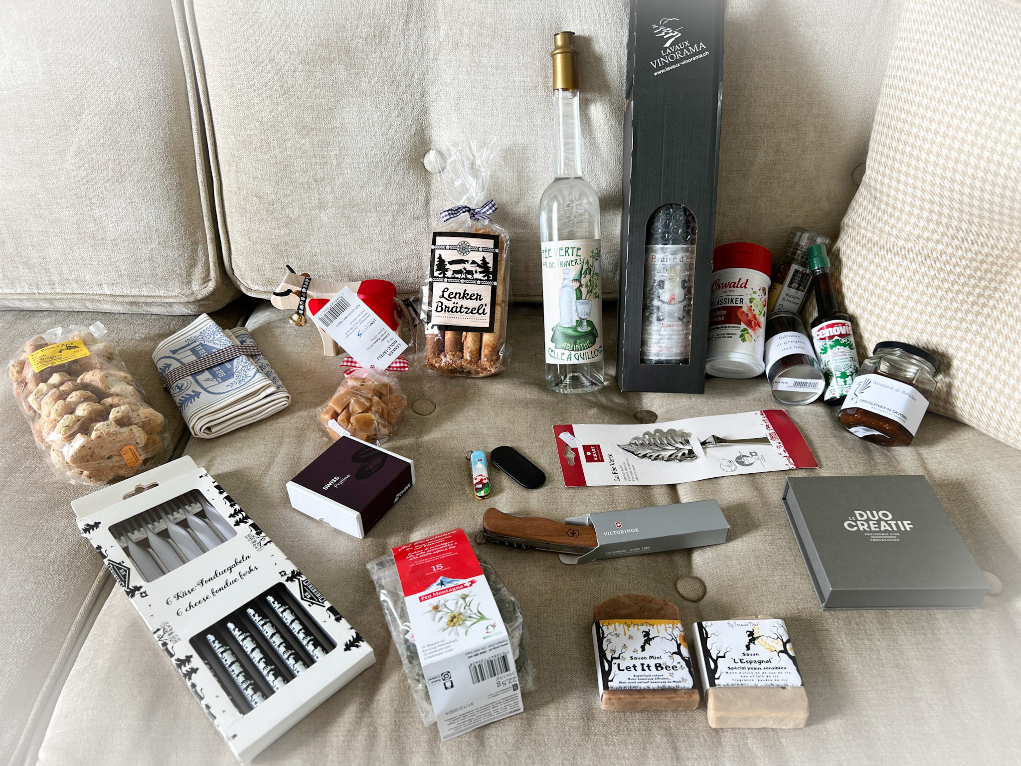 13 cadeaux à ramener de Suisse