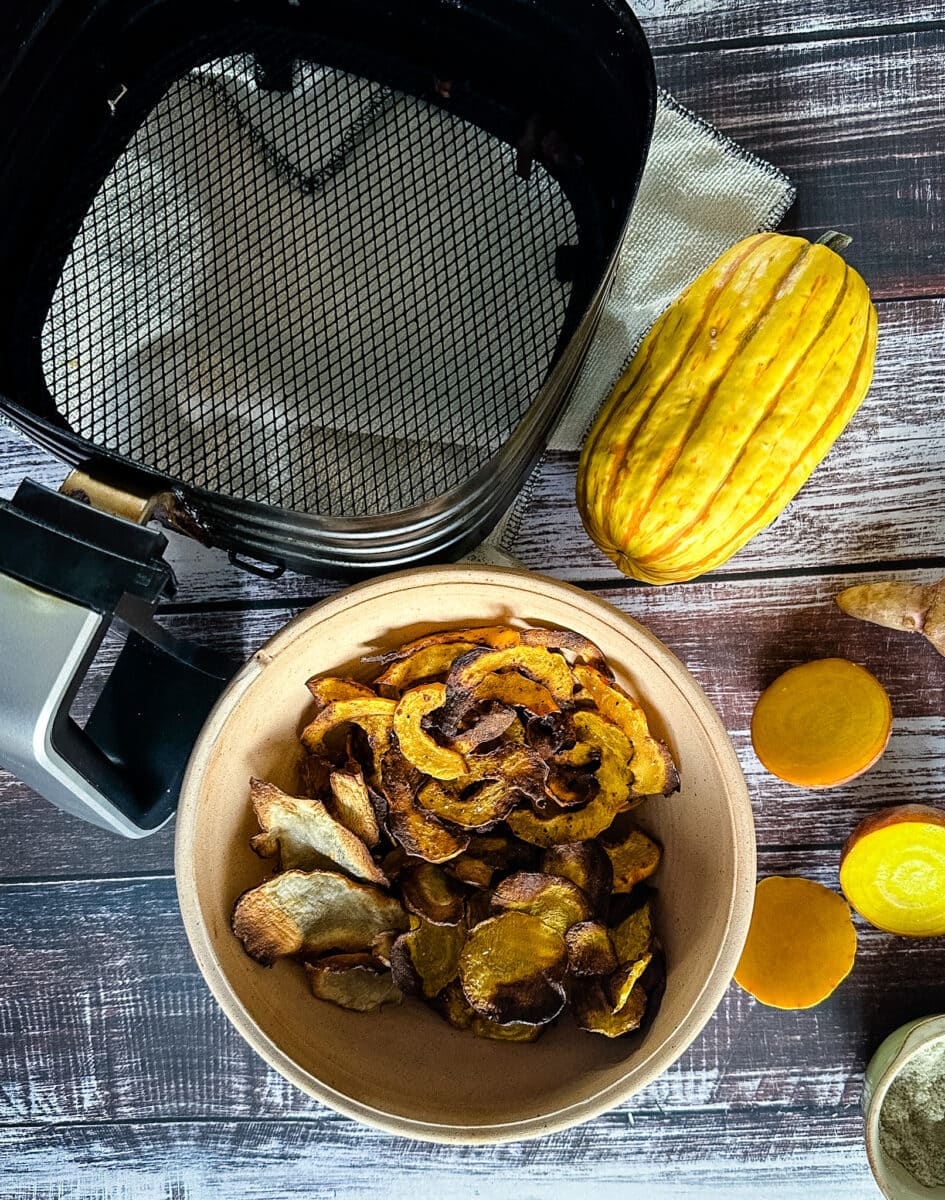 chips de légumes air fryer