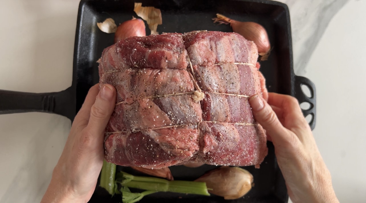 rôti de côte de boeuf