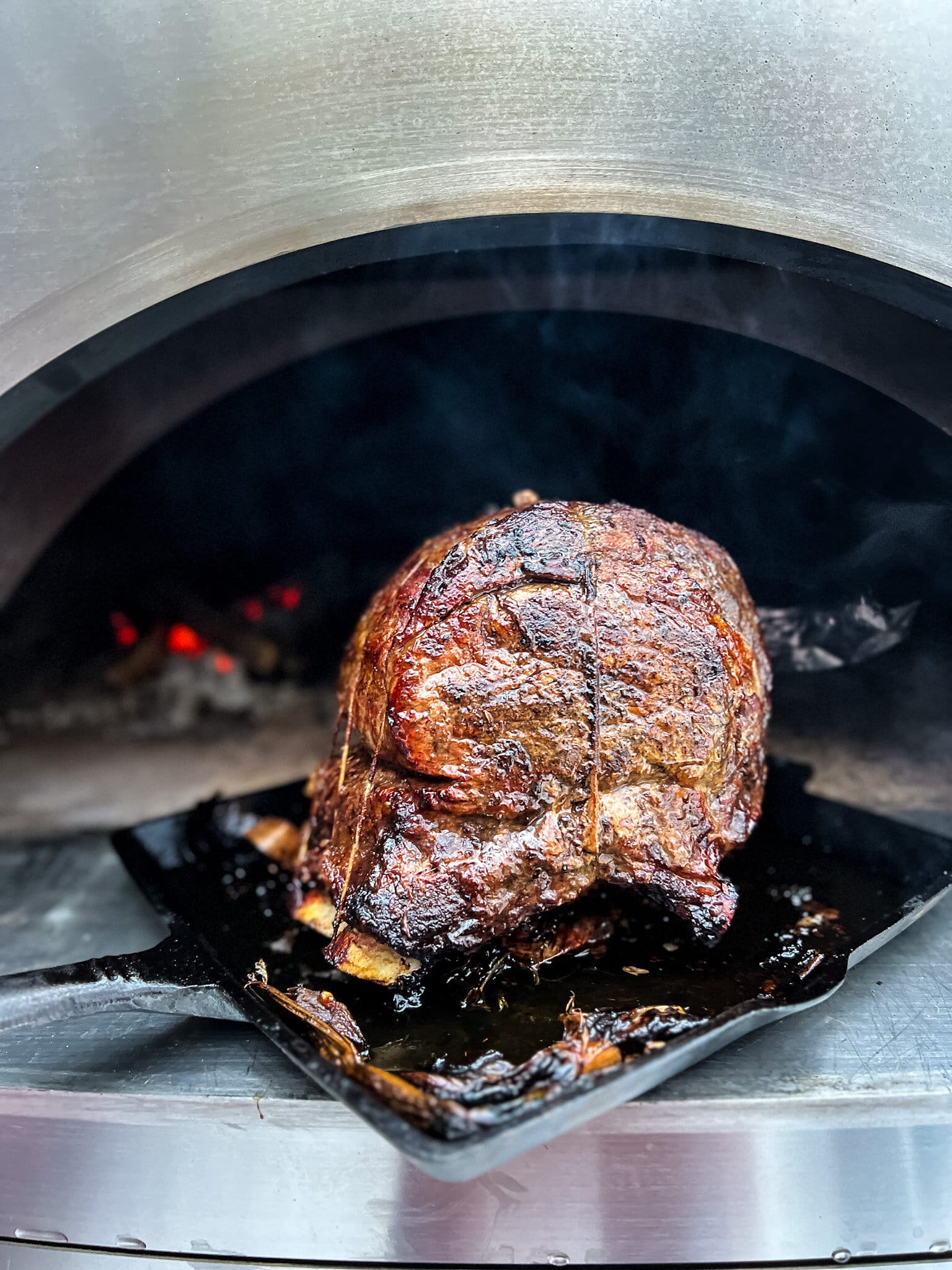 rôti de côte de boeuf bbq
