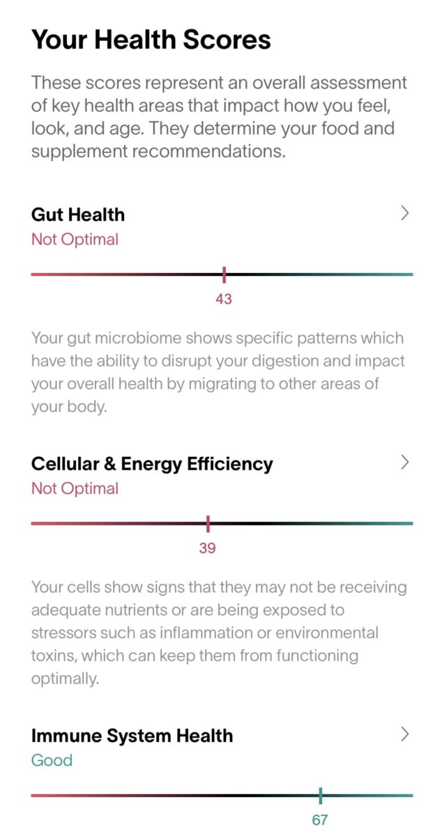 avis review viome test