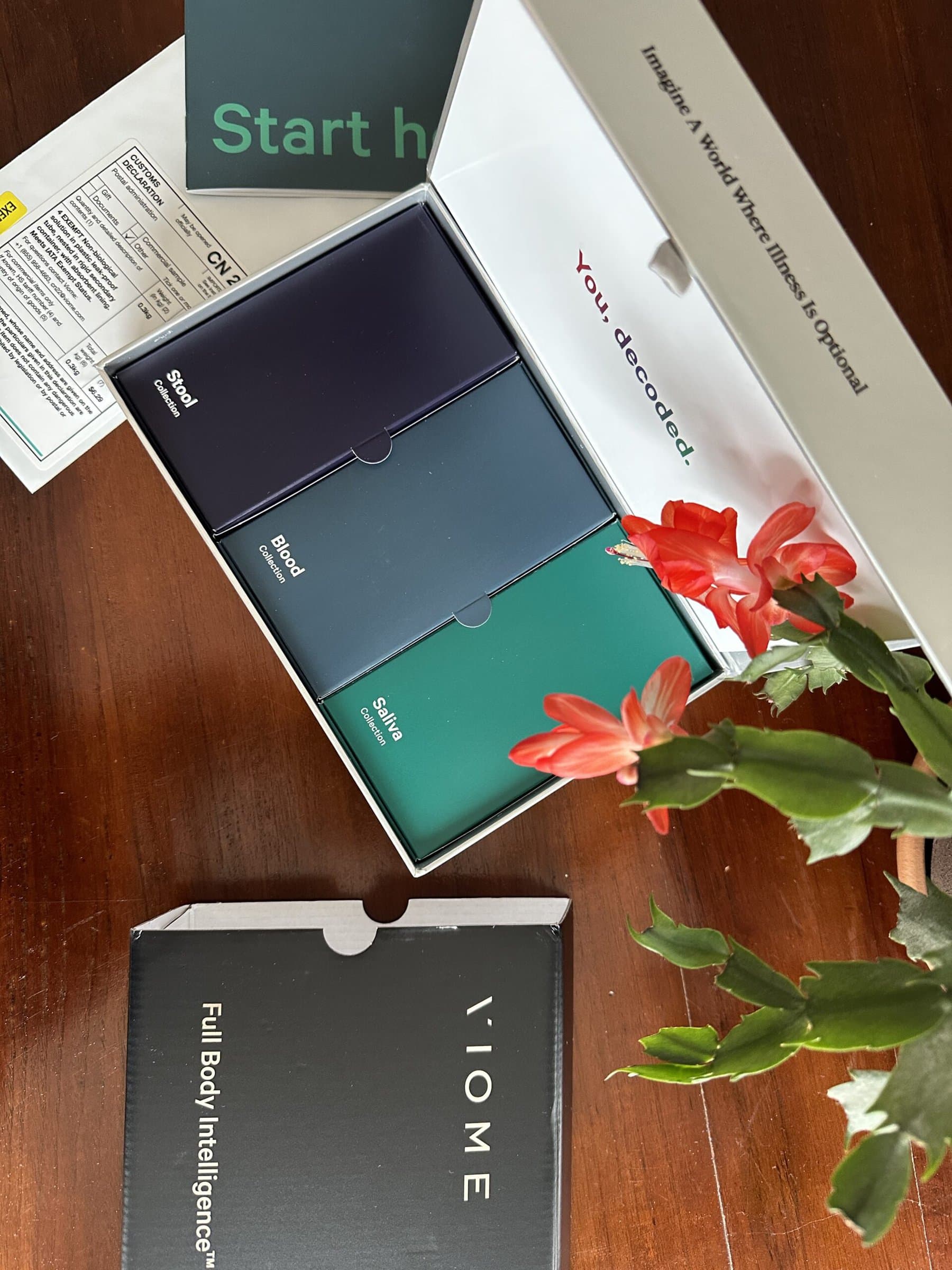 Test Viome à la maison