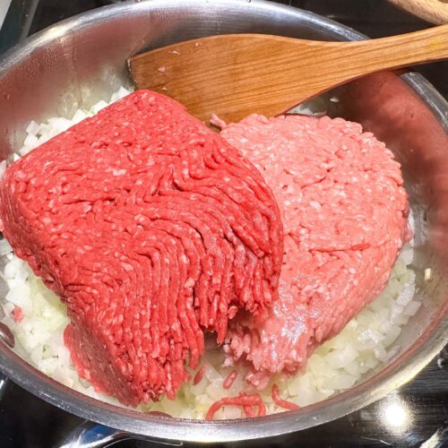 farce viande petits pains