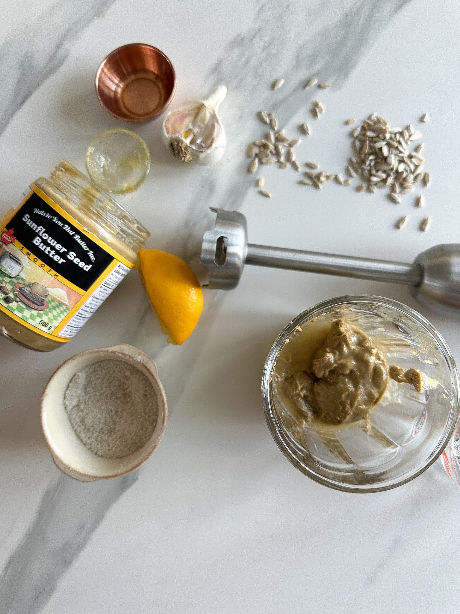 vinaigrette aux graines de tournesol