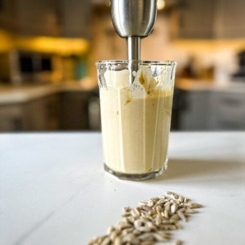 vinaigrette maison crémeuse sans huile