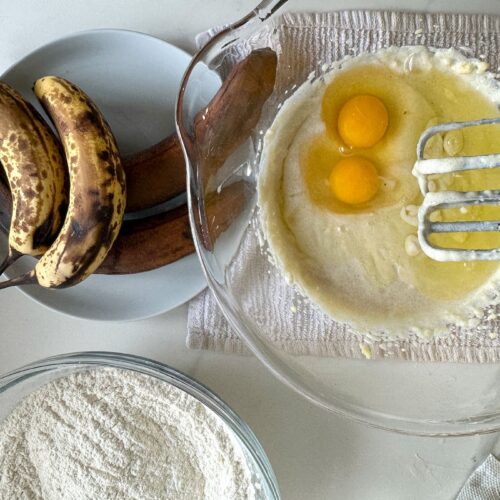 recette muffin banane chocolat