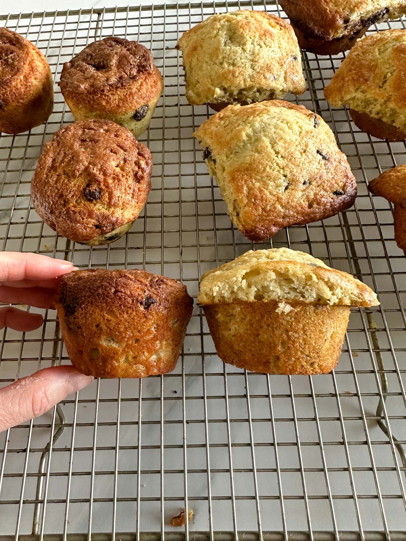 muffin banane chocolat air fryer