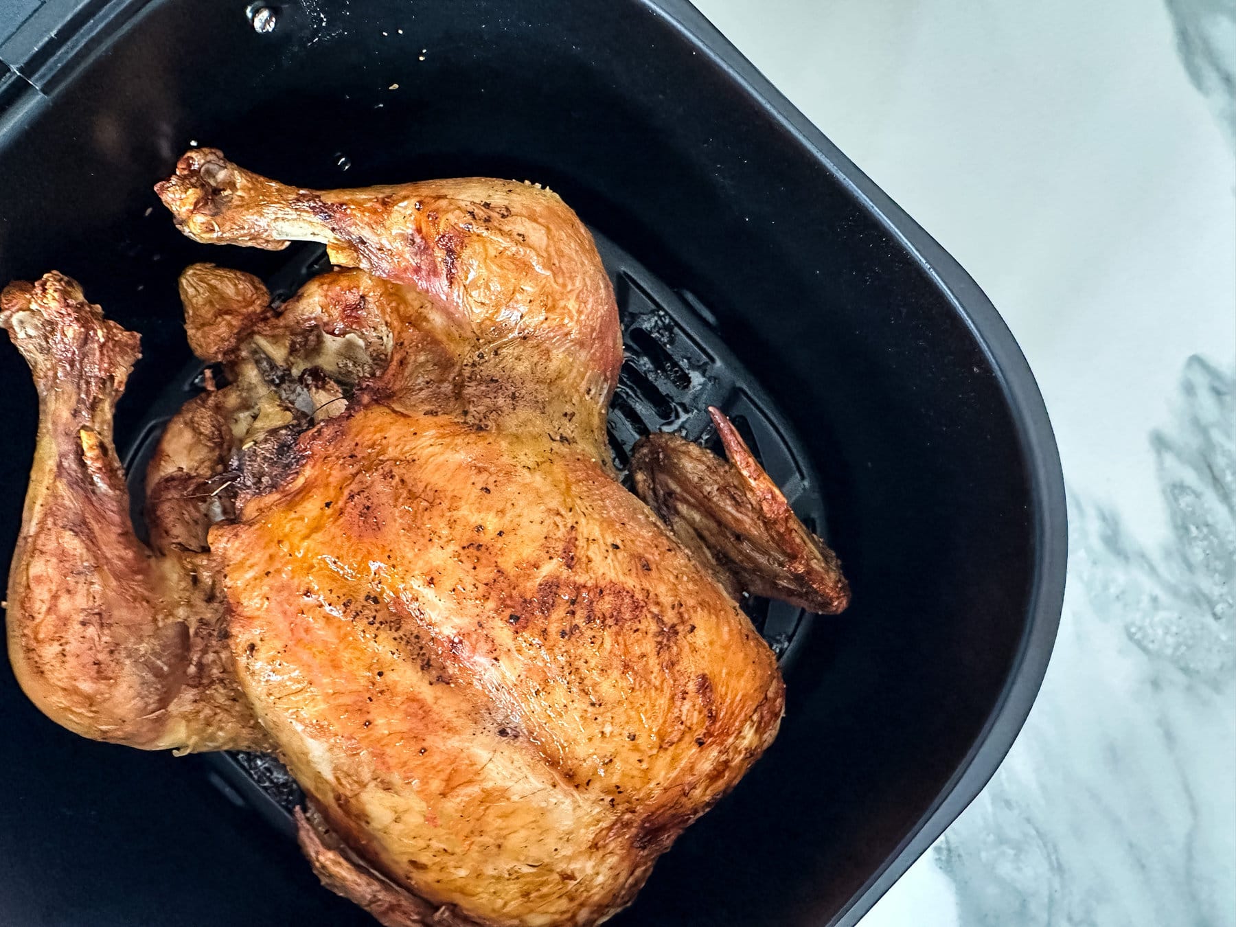 poulet entier air fryer