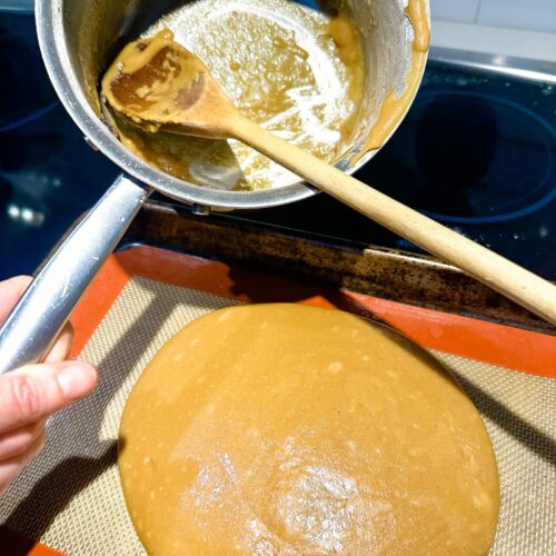 caramel croquant recette