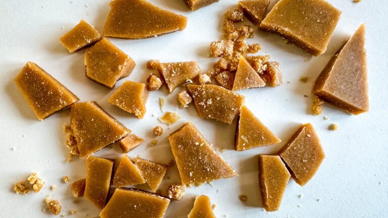 Pépites de caramel croquant