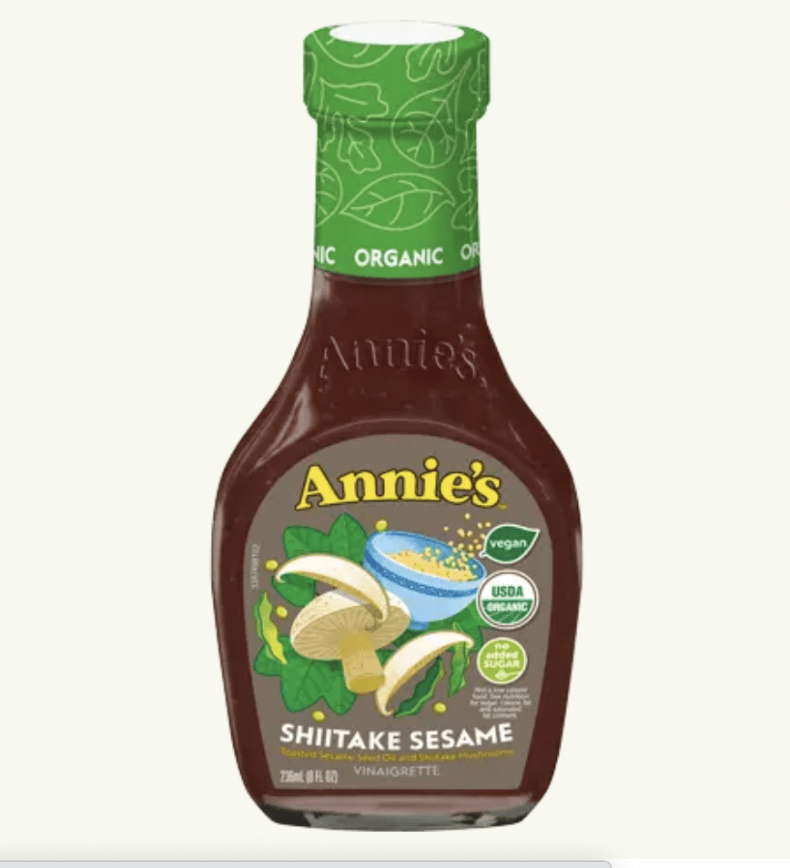Vinaigrette Annie's shitake et sesame
