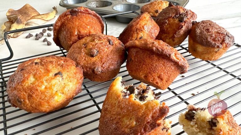 muffin banane chocolat