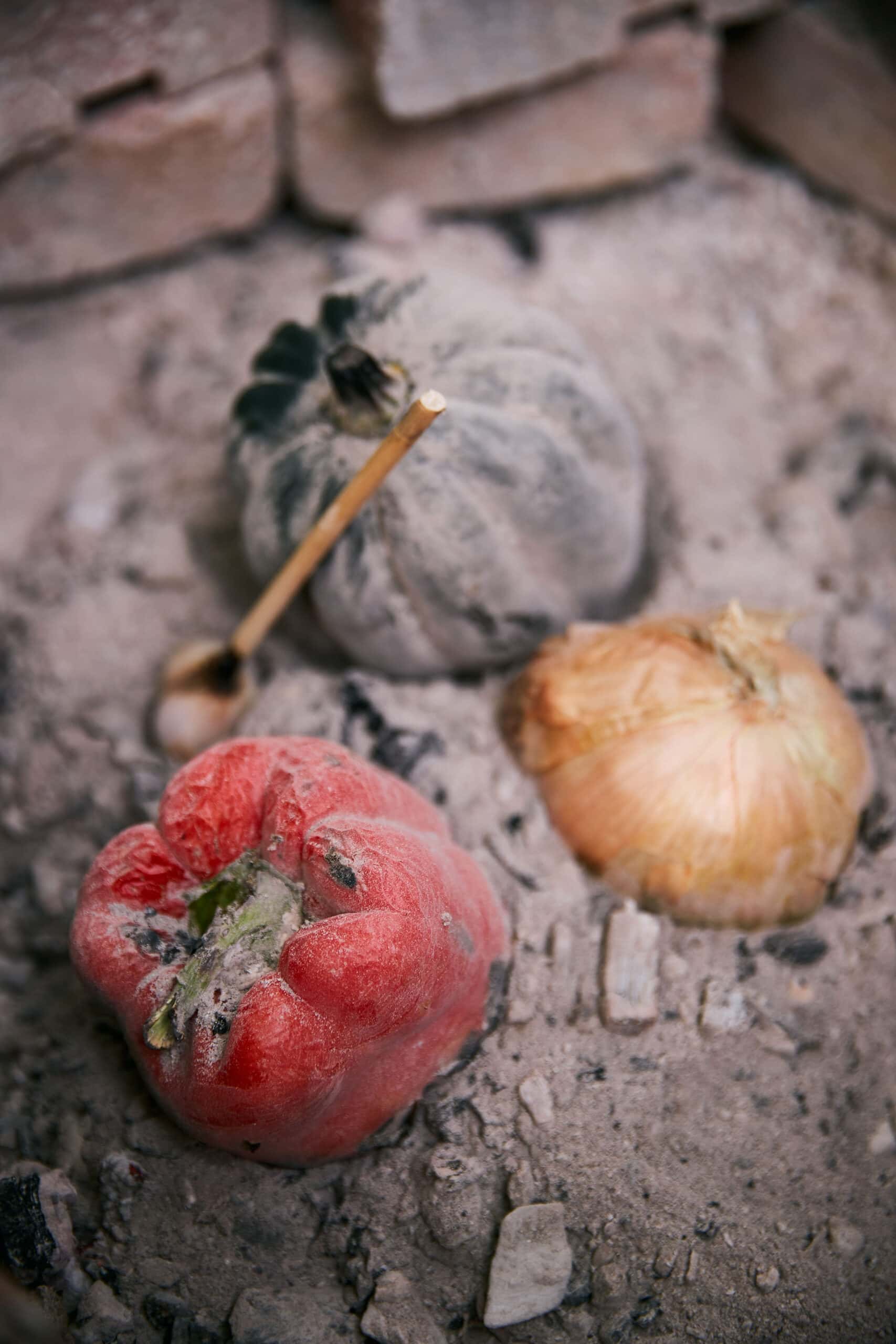 Légumes grillés pour sauce peri peri