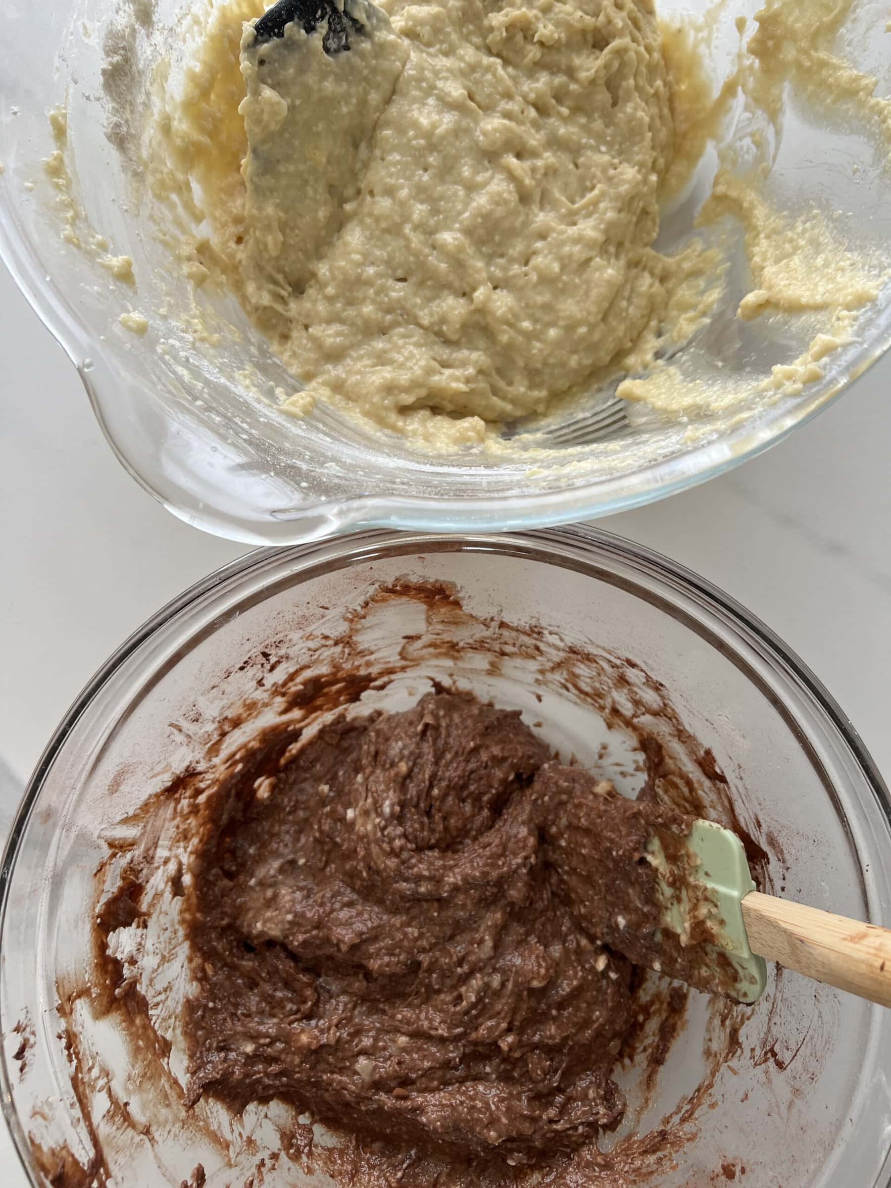 pain bananes chocolat