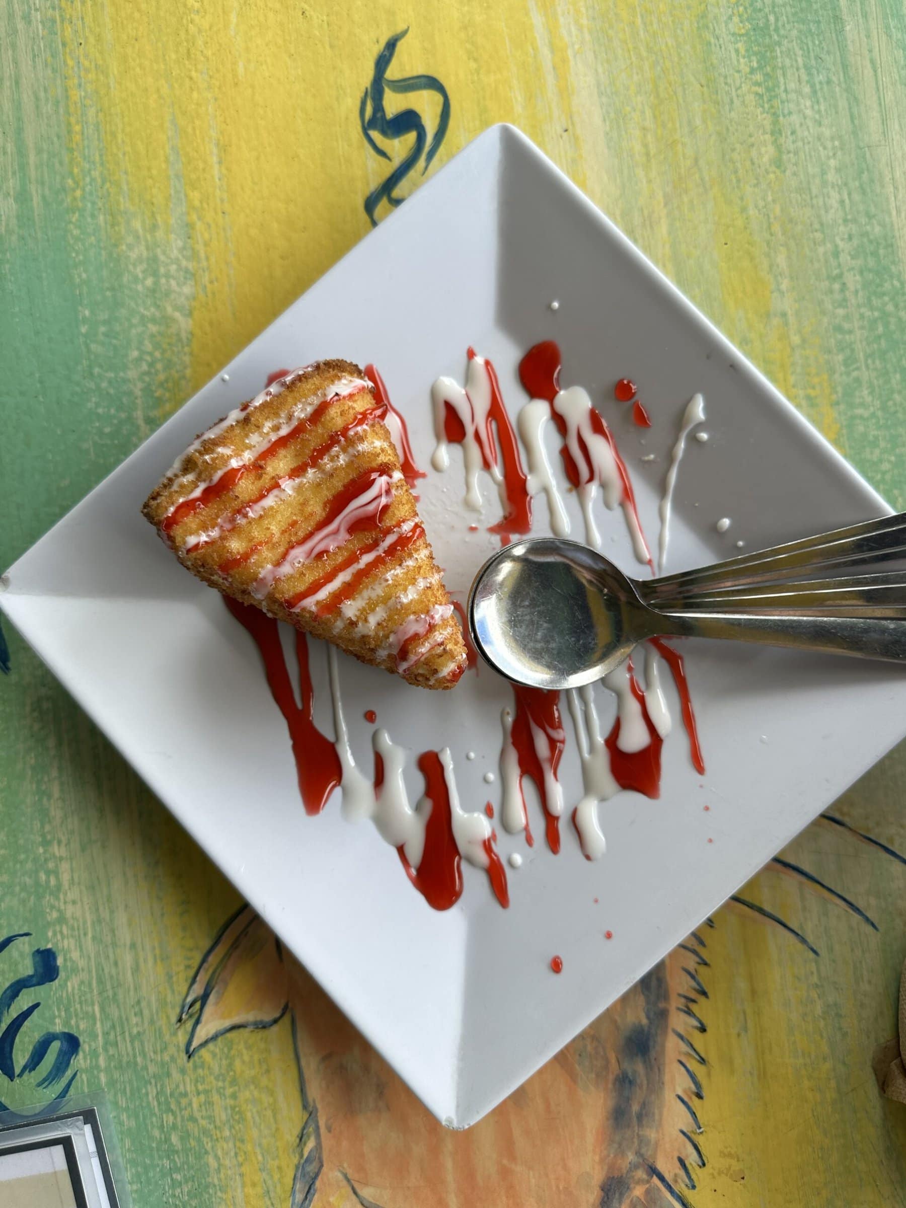 La key lime pie frite