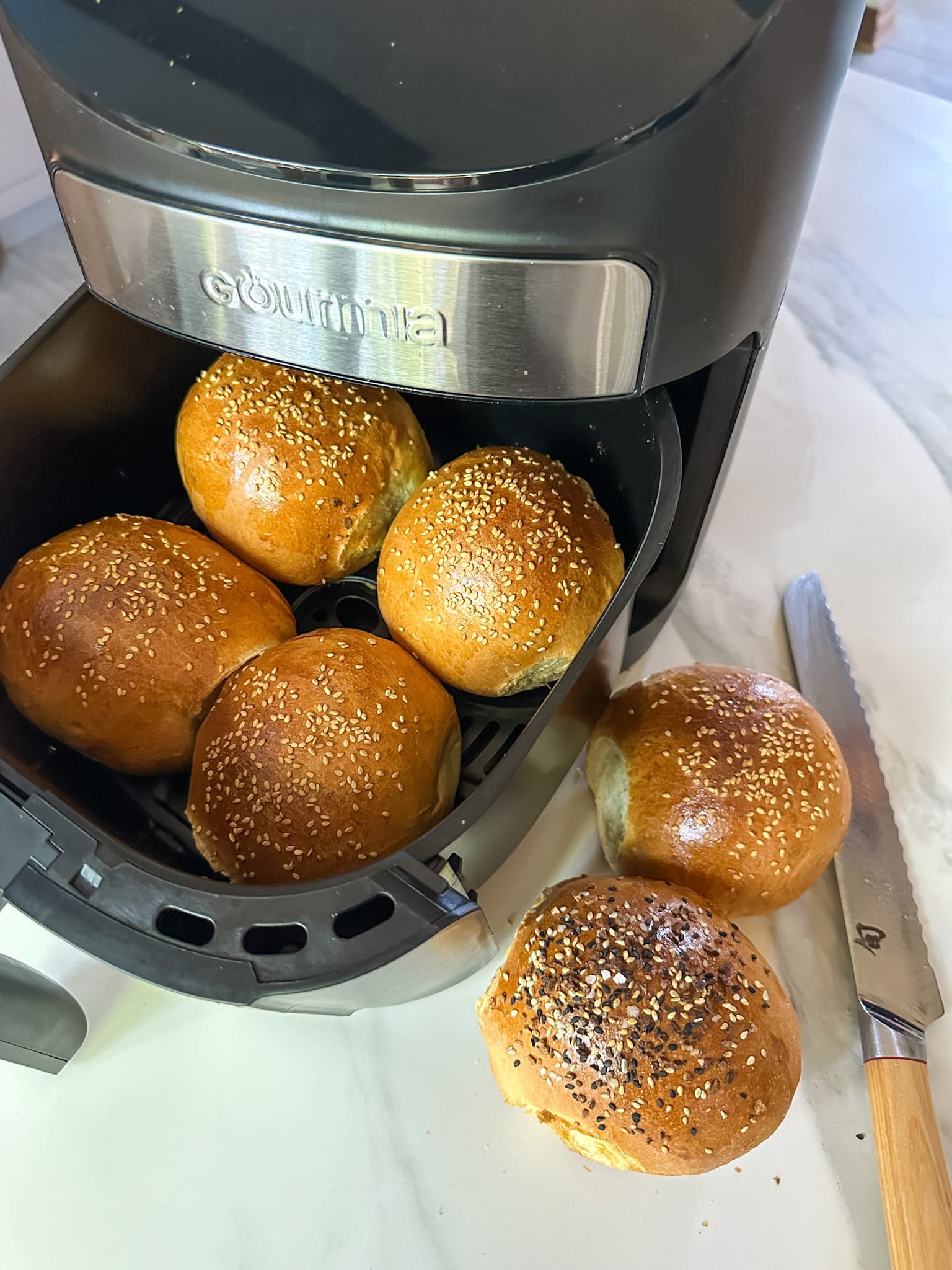 pain hamburger maison