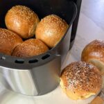 air fryer pain hamburger