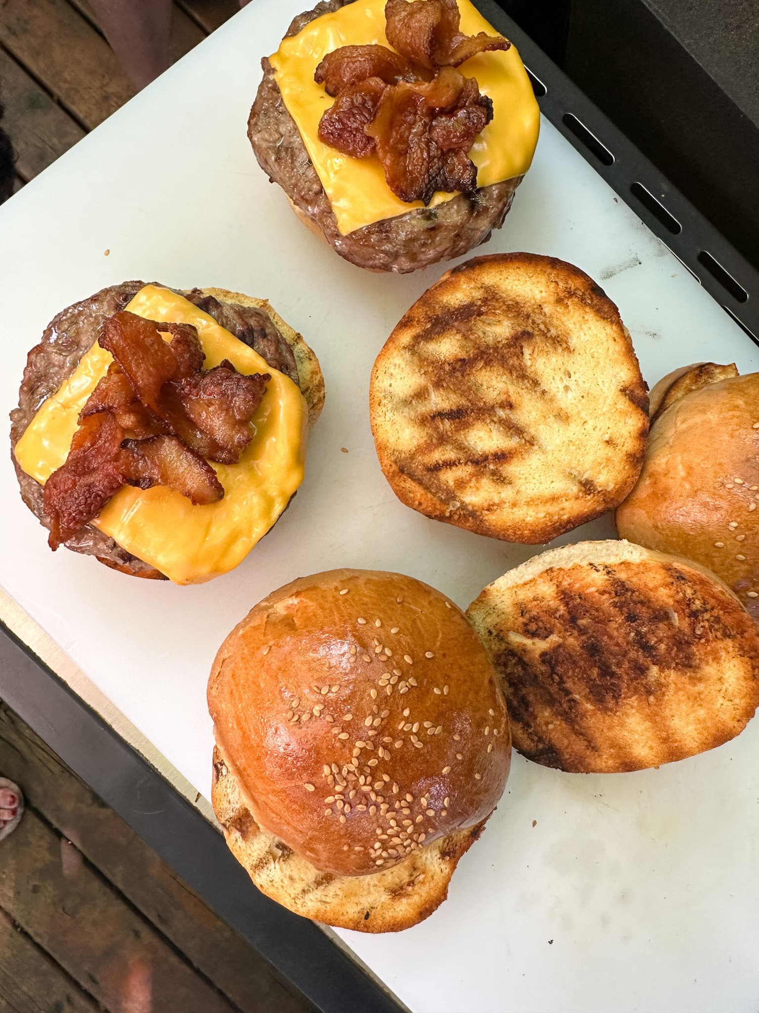 Pain hamburger maison air fryer