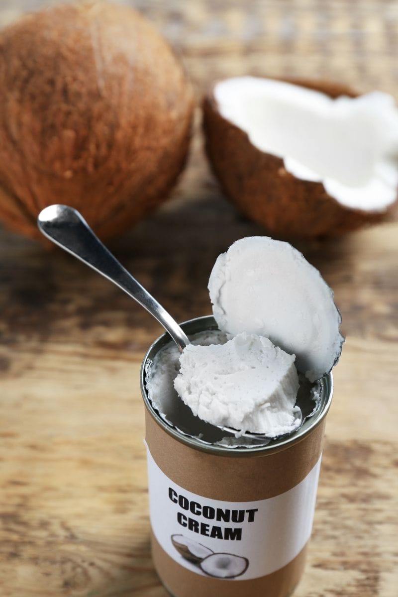 crème de noix de coco