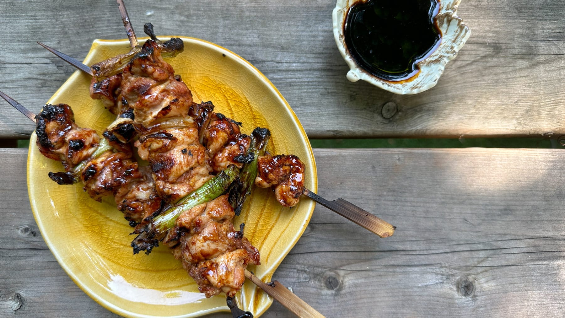 brochette de poulet yakitori