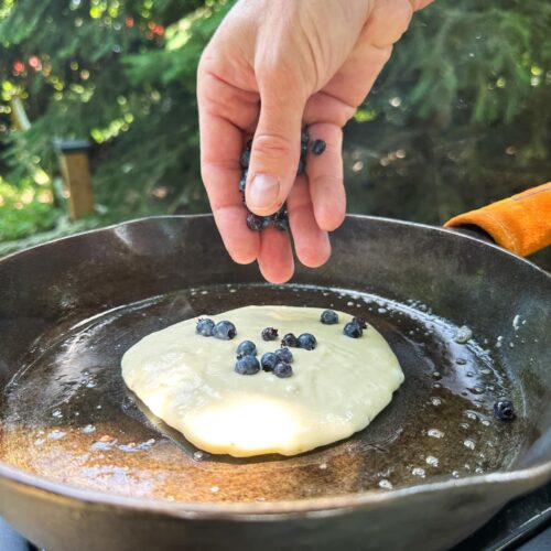 meilleures pancakes aux bleuets